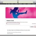 Schritt 9: iTunes Promocode eingeben und auf "Redeem" klicken