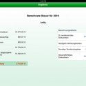 Steuererklärung 2010 für iPad