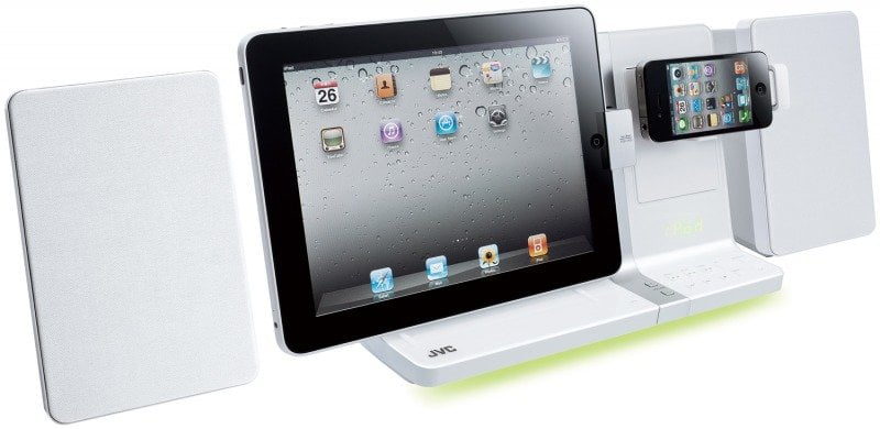 Dock UX-VJ3 de JVC para iPod, iPad y iPhone